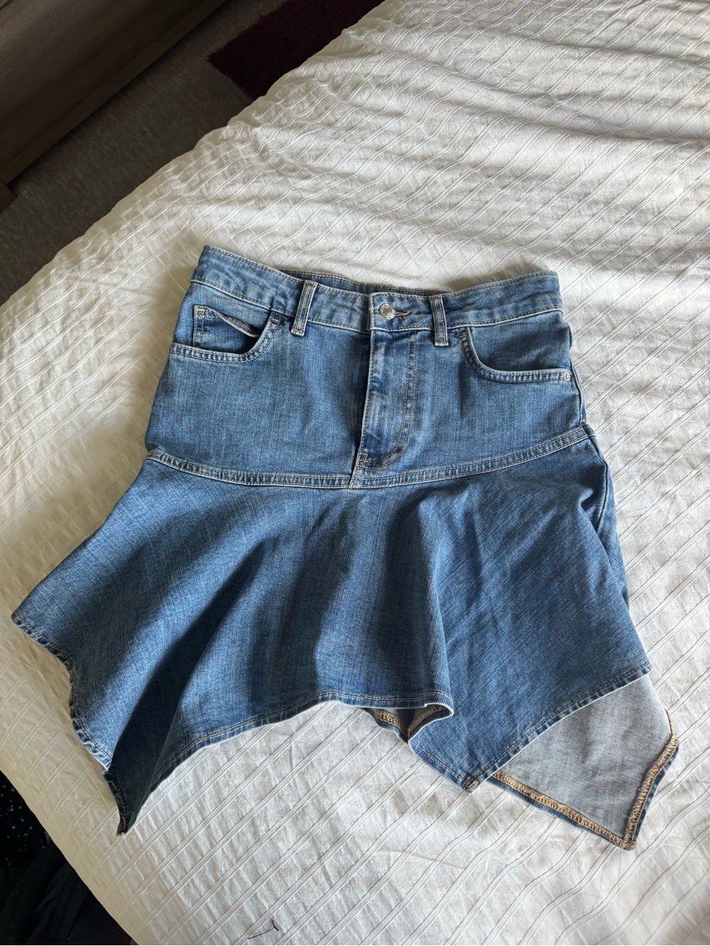 LIKE NEW Free People Denim Skirt